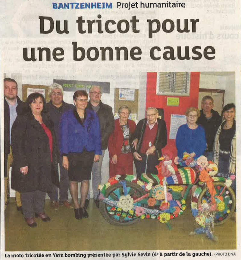 Du tricot pour une bonne cause