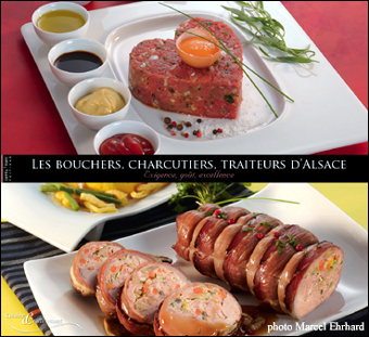 Livre de recettes bouchères d'Alsace