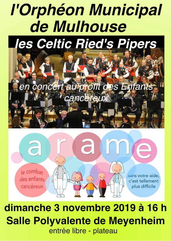 Concert des Celtic Ried's Pipers