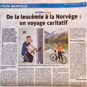 De la léucemie à la Norvège, un voyage caritatif